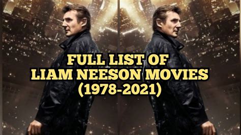 liam neeson all movies list